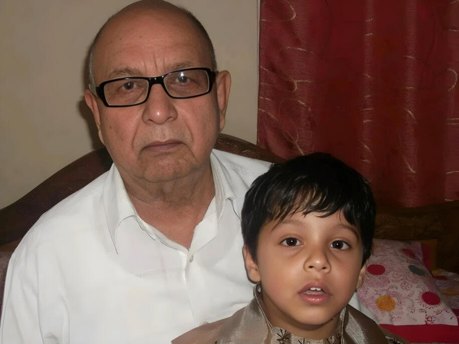 Grandfather and Me (Just a filler pic)